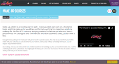 Desktop Screenshot of makeup-college.com.au